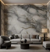 Интерьерный Лист СОЛИД из полимера ультравысокой плотности, коллекция Urban (2025) SoliD IL 2025 Мрамор Камольи - Солид