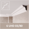 Плинтус потолочный 6 UHD 03/80 - Солид