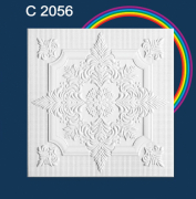 С2056 плита потолочная экструдированная, белая - Солид