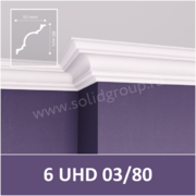 Плинтус потолочный 6 UHD 03/80 - Солид