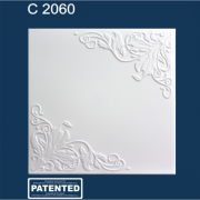 С2060 плита потолочная экструдированная, белая - Солид