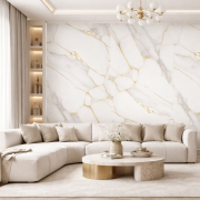 Интерьерный Лист СОЛИД из полимера ультравысокой плотности, коллекция Urban (2025) SoliD IL 2031 Мрамор Ортизеи - Солид