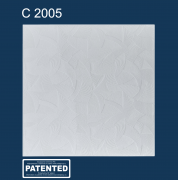 С2005 плита потолочная экструдированная, белая - Солид