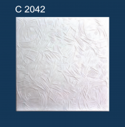 С2042 плита потолочная экструдированная, белая - Солид