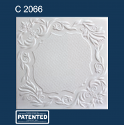 С2066 плита потолочная экструдированная, белая - Солид