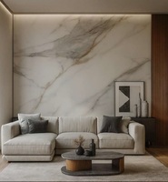 Интерьерный Лист СОЛИД из полимера ультравысокой плотности, коллекция Urban (2025) SoliD IL 2011 Мрамор Амалфи - Солид