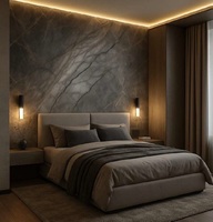 Интерьерный Лист СОЛИД из полимера ультравысокой плотности, коллекция Urban (2025) SoliD IL 2005 Мрамор Палермо - Солид