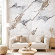 Интерьерный Лист СОЛИД из полимера ультравысокой плотности, коллекция Urban (2025) SoliD IL 2028 Мрамор Спелло - Солид