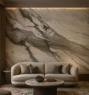 Интерьерный Лист СОЛИД из полимера ультравысокой плотности, коллекция Urban (2025) SoliD IL 2002 Мрамор Кальяри - Солид