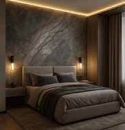 Интерьерный Лист СОЛИД из полимера ультравысокой плотности, коллекция Urban (2025) SoliD IL 2005 Мрамор Палермо - Солид